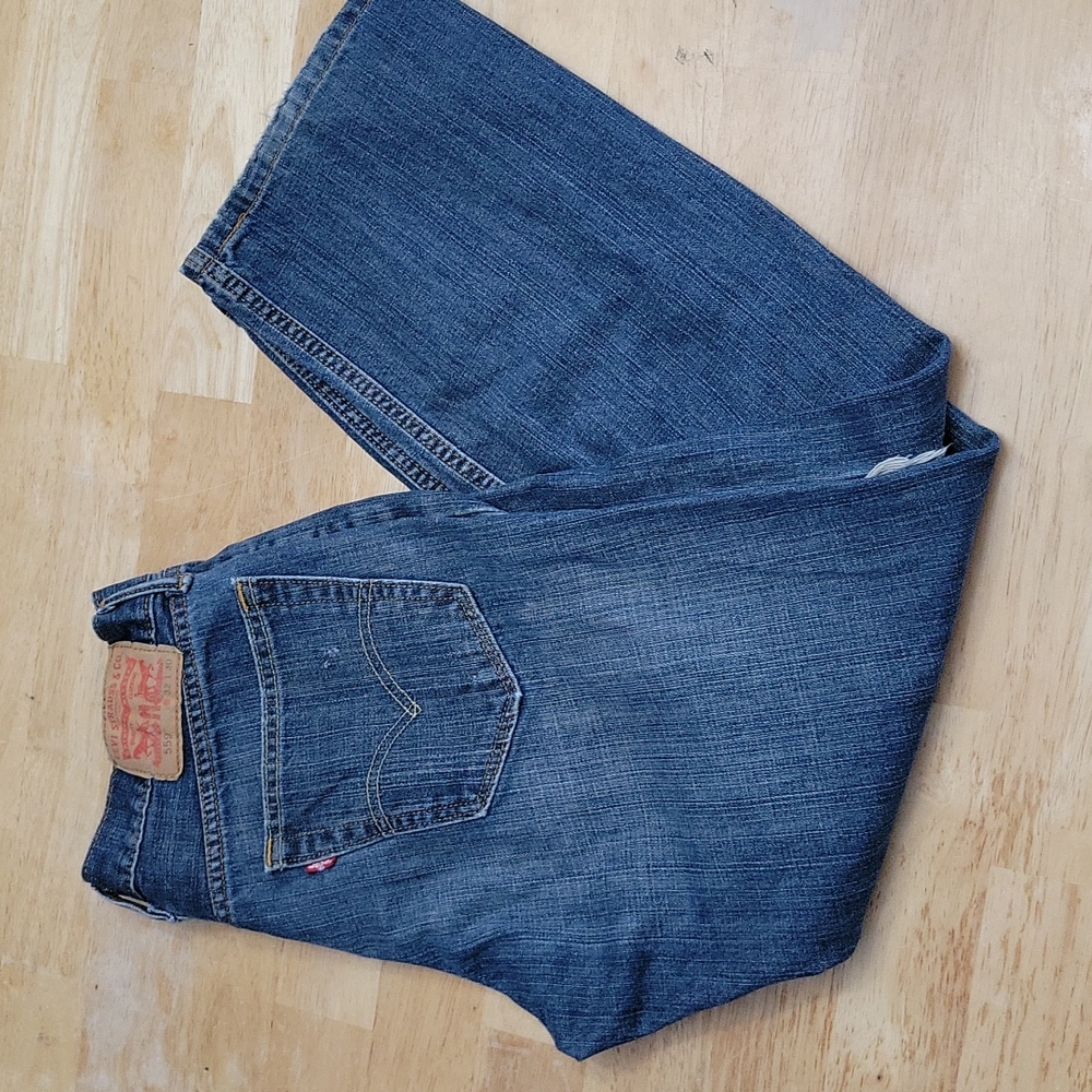 Levi's 559 Medium Wash Distressed Relaxed Fit Jeans 32x30